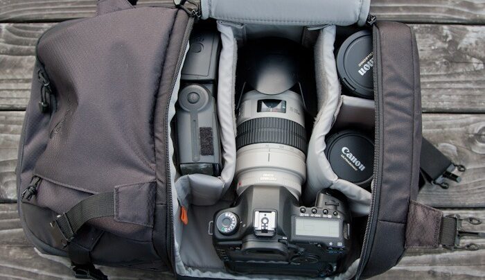 Protect photographic equipment with the right bags