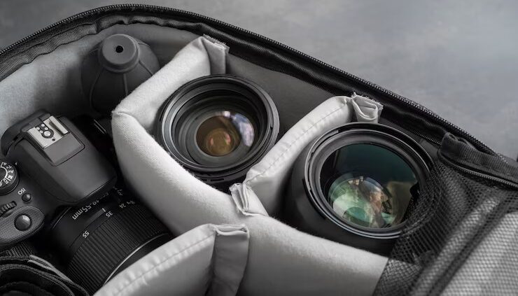 Tips for organizing camera bags with padding