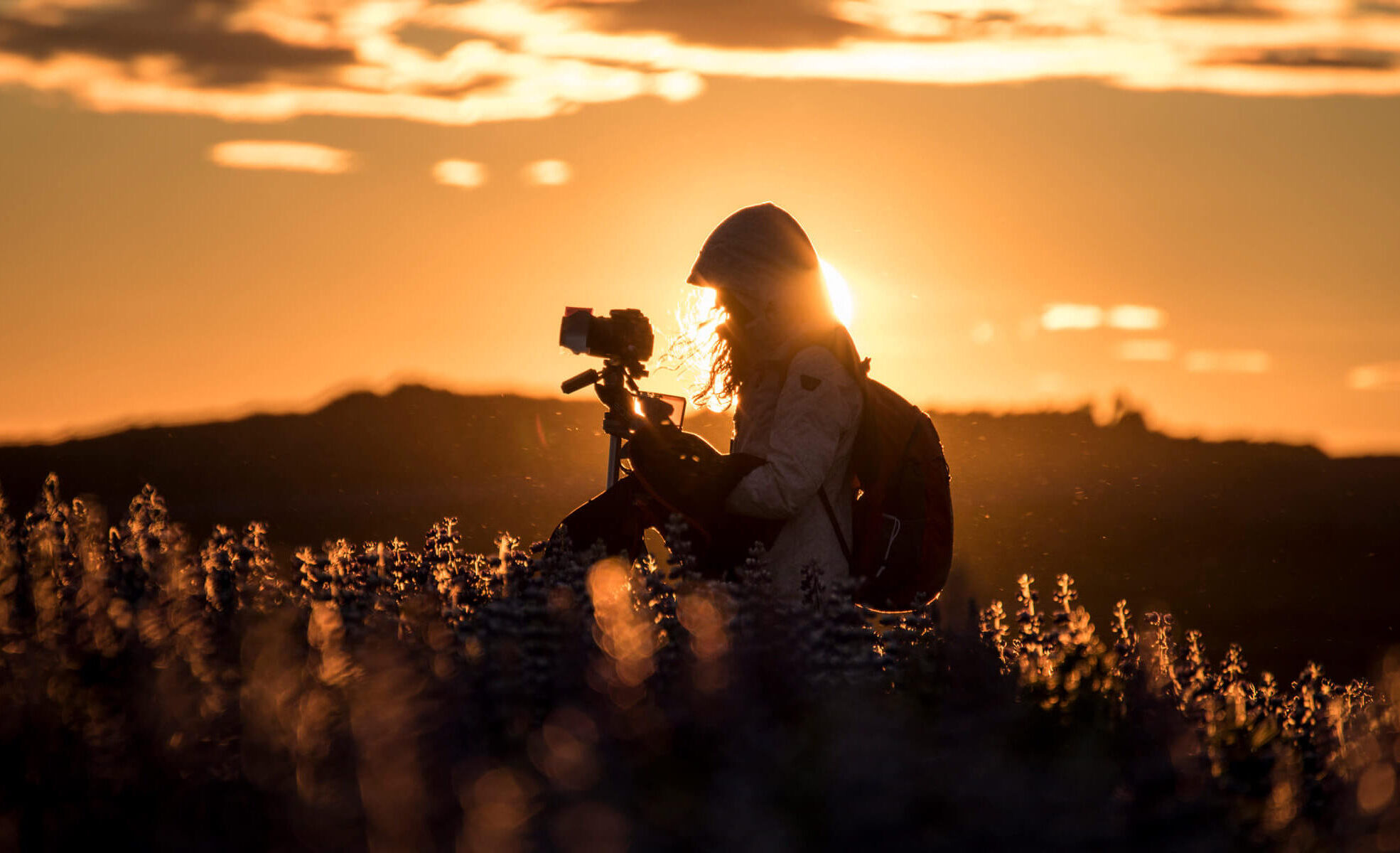 Exposure settings based on light direction