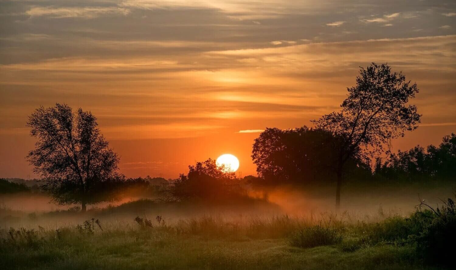 Sunrise photography exposure settings